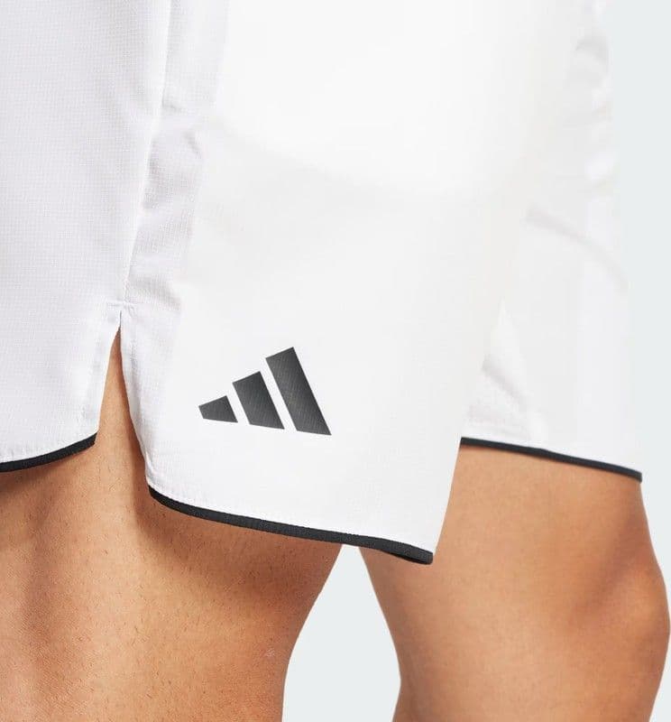 Short Adidas Club Tennis Uomo CLIMACOOL in Poliestere Riciclato Bianco - 3