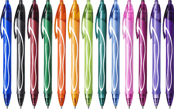 Bic - Penne gel a scatto Gelocity Quick Dry 0,7 mm Conf. 30 colori assortiti - 2