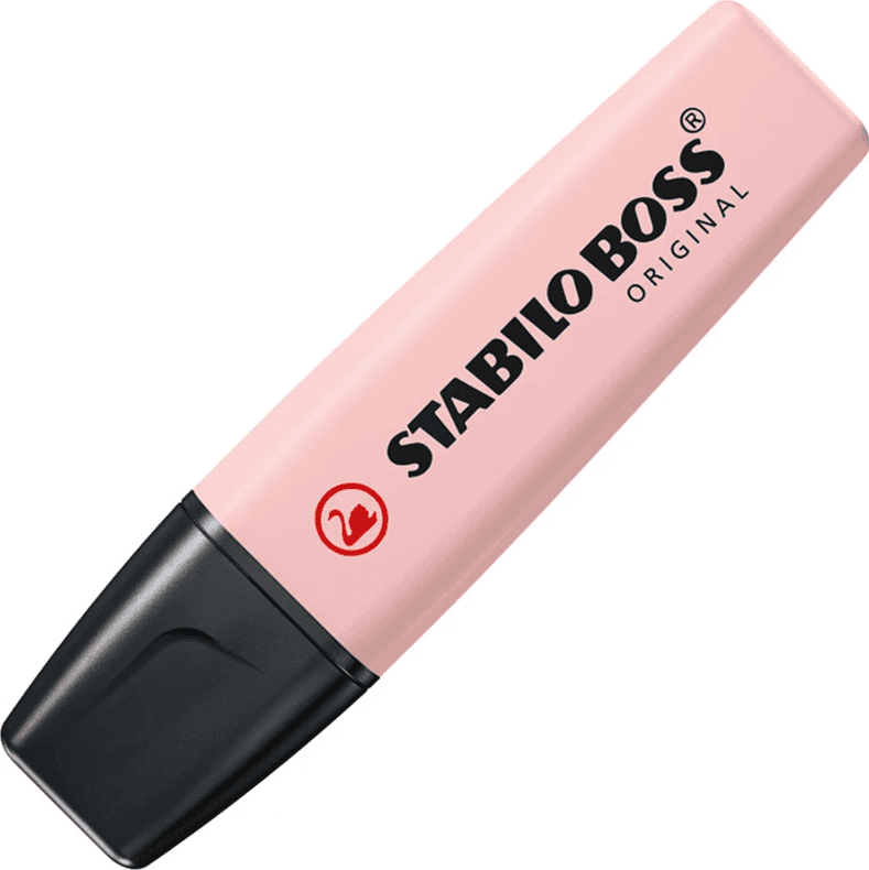 Stabilo - Evidenziatori Stabilo Boss Nature Colors Wildflowers Edition 2-5 mm - Rosa Cipria 70/128