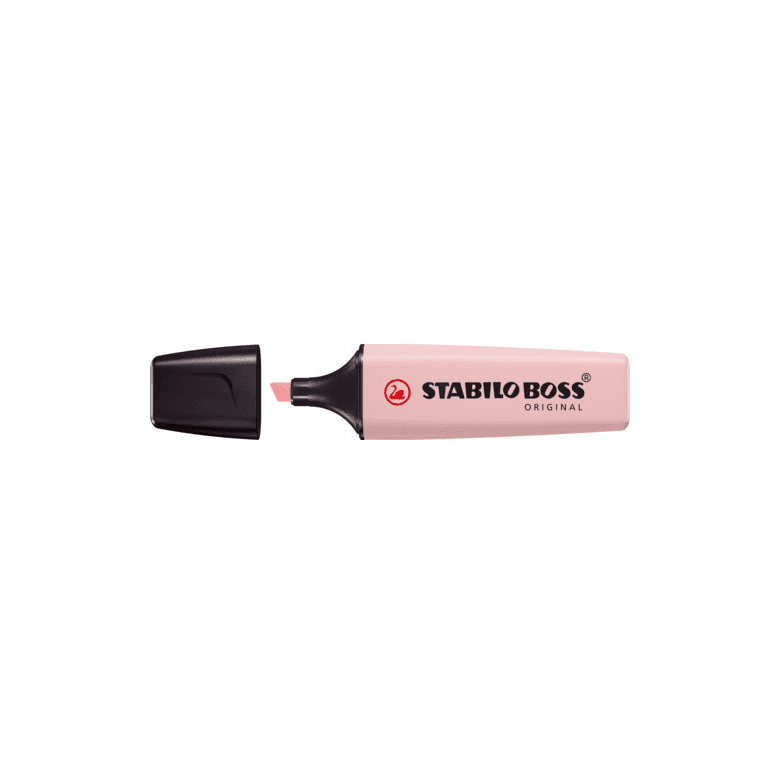 Stabilo - Evidenziatori Stabilo Boss Nature Colors Wildflowers Edition 2-5 mm - Rosa Cipria 70/128 - 2