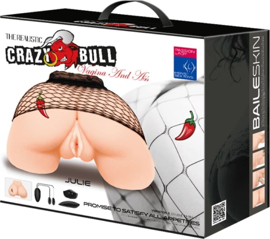 Crazy Bull Masturbatore Ano Vagina Realistico Julie - 2