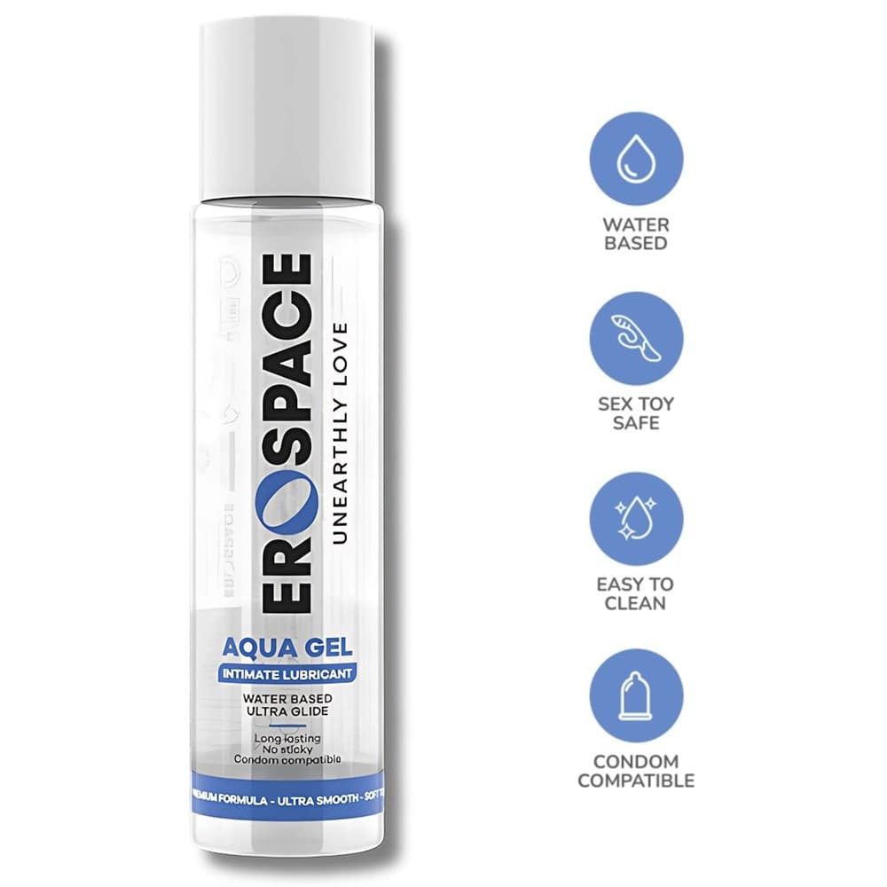 Gel lubrificante EROSPACE Aqua Gel 60 ml - 2