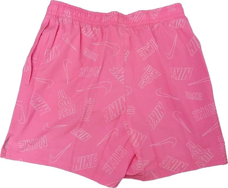 Nike Swim Breaker Multi Print 5" Volley Short Pink Glow – Costume Mare Unisex - 2