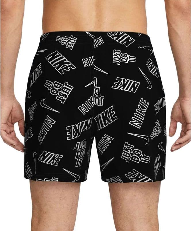 Nike Swim Breaker Multi Print 5" Volley Short Black – Costume Mare Unisex - 2