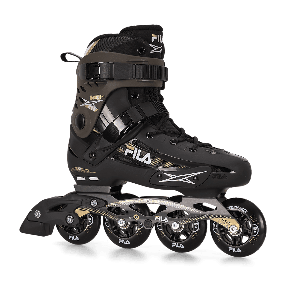 Pattini Inline FILA Houdini Evo U Nero/Oro – 80 mm ABEC 7 Comfort & Controllo - 3