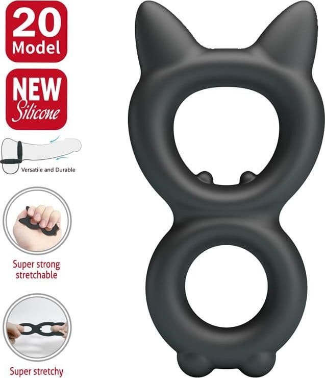 CRAZY BULL - TORAN DOPPIO ANELLO IN SILICONE - 2