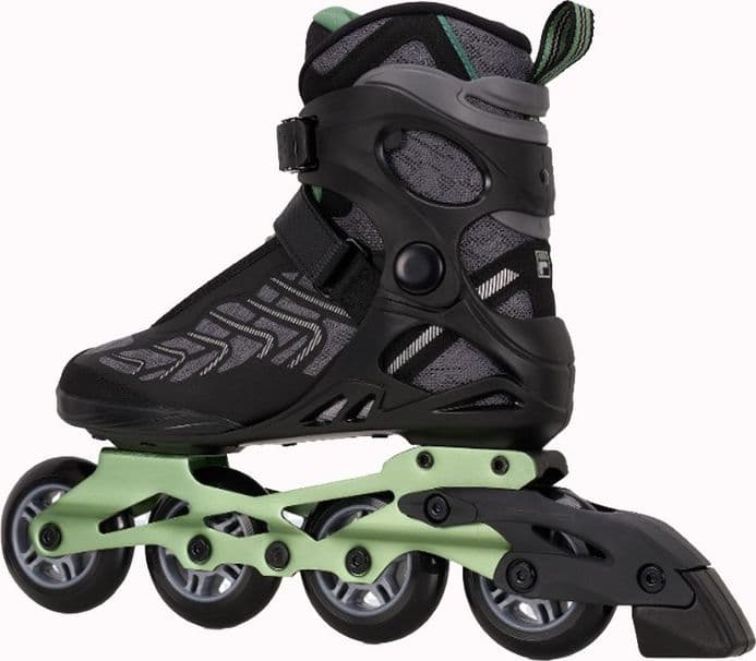 Pattini Inline FILA Legacy Pro 80 Lady Nero/Verde – 4x80 mm Evolutivi - 2
