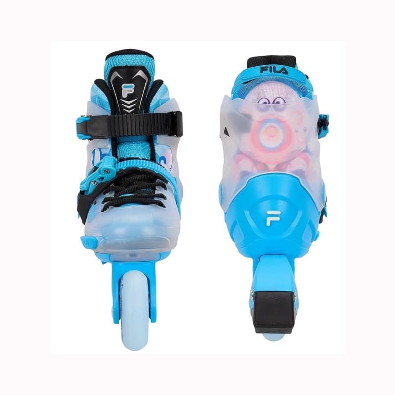 Pattini Inline Bambino FILA S-One Regolabili – Stabili e Maneggevoli ABEC 5  LIGHTBLUE - 3