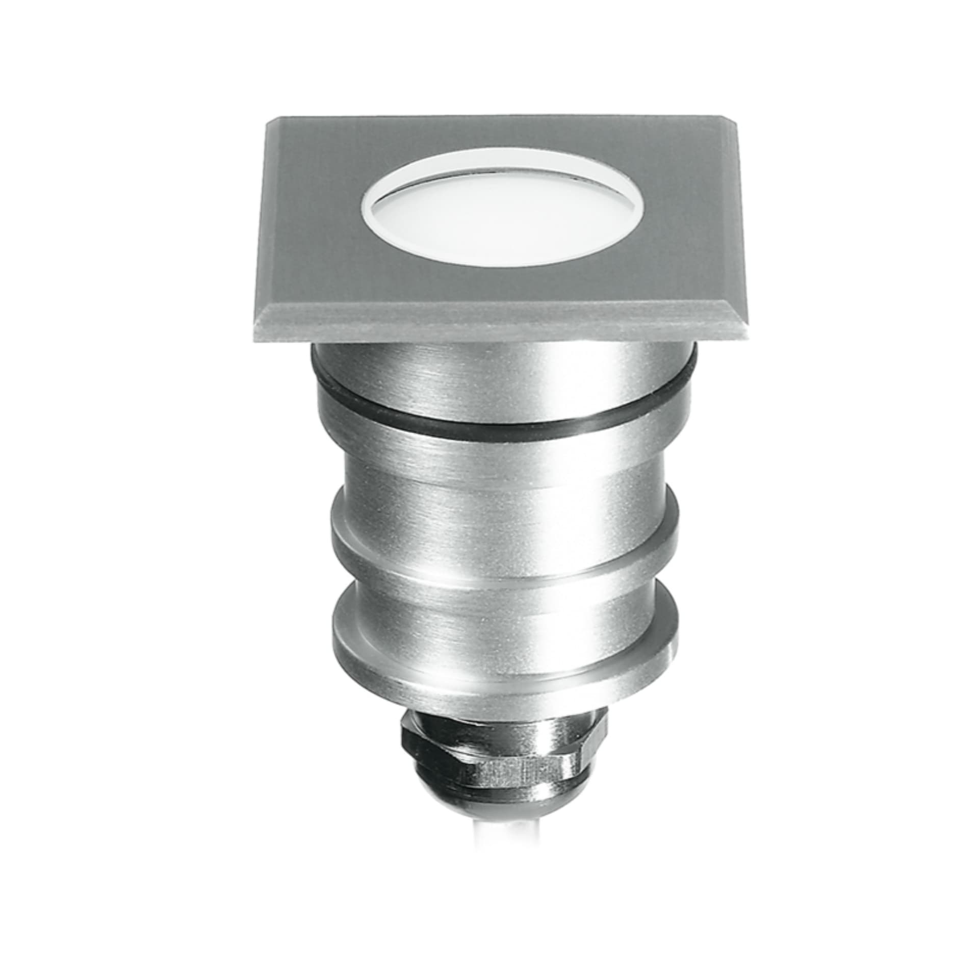 Faretto Segnapassi LED da Incasso 3W Nichel - 2