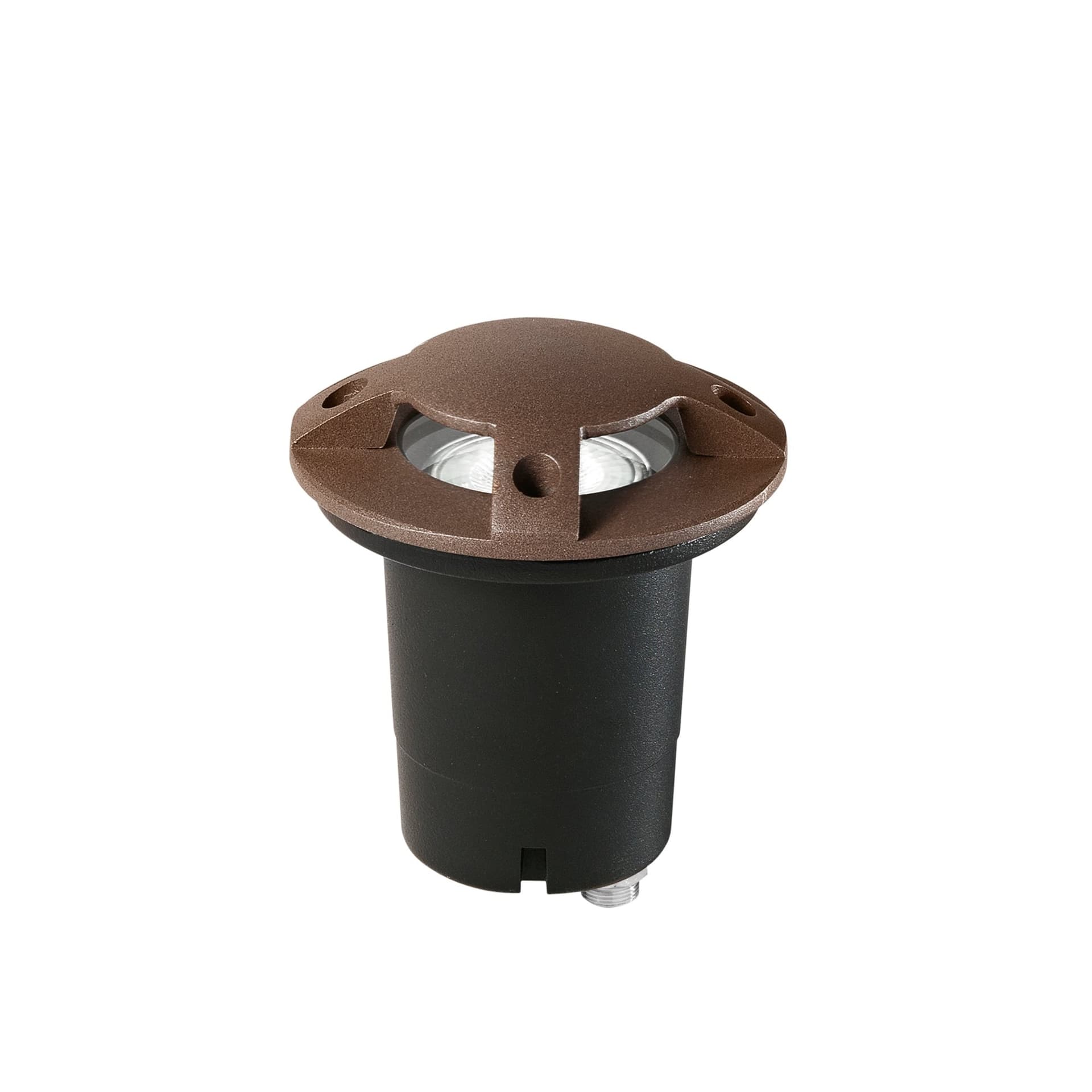 Faretto Segnapassi A incasso 35W GU10 Acciaio Bronzo o Antracite - 6