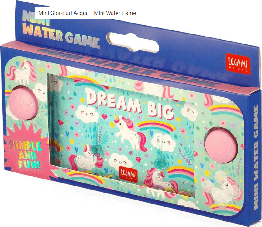 Legami - Mini Gioco ad Acqua - Mini Water Game, tema Unicorno (MWG0001) - 2