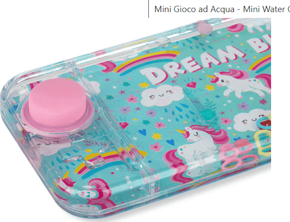 Legami - Mini Gioco ad Acqua - Mini Water Game, tema Unicorno (MWG0001) - 3