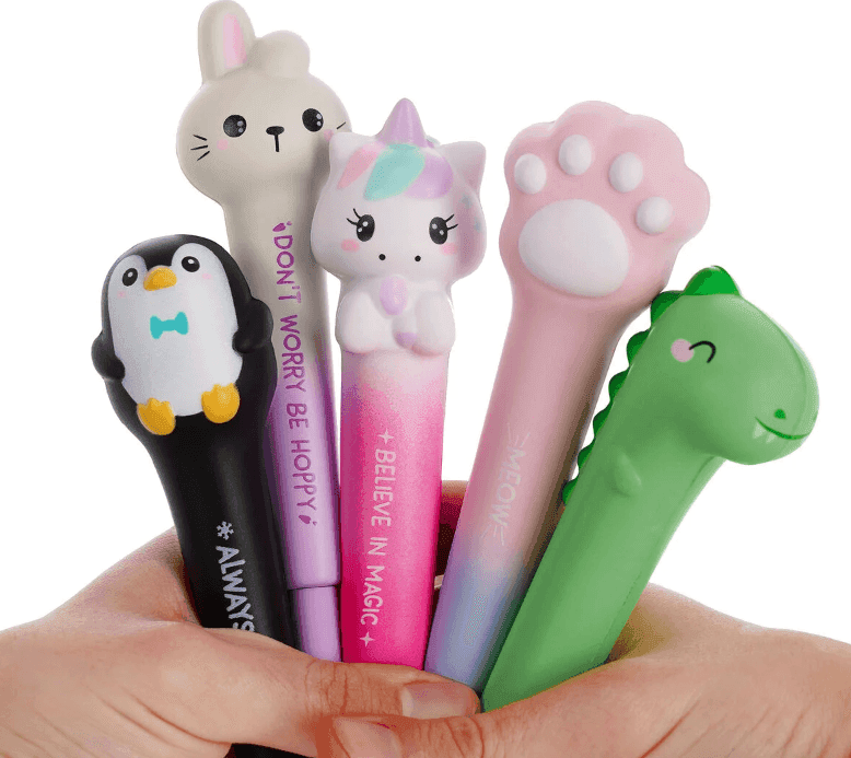 Legami - Penna Gel Antistress - Squeezies - Unicorn con inchiostro nero(SQP0001) - 3
