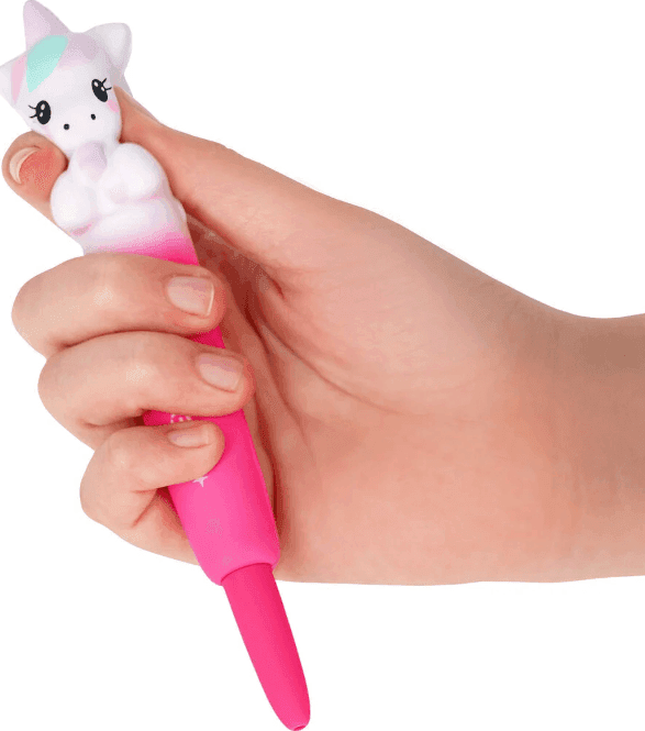 Legami - Penna Gel Antistress - Squeezies - Unicorn con inchiostro nero(SQP0001) - 5