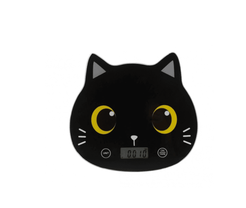 i-Total - Bilancia da Cucina Gatto Nero - BLACK CAT - 2