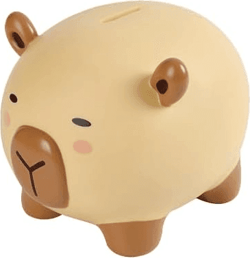 I-TOTAL® - Salvadanaio Portamonete in plastica (Capibara) - 2