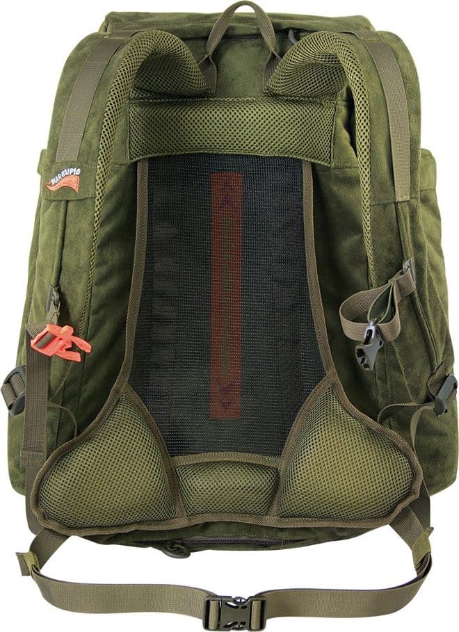 Marsupio zaino porta selvaggina in Suede con porta fucile 30 Litri - 2