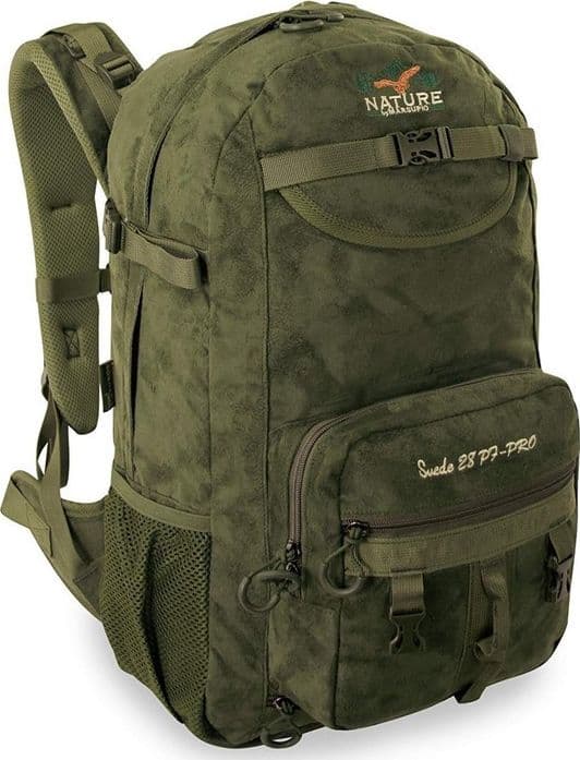 Marsupio zaino da Caccia Suede PF PRO, Verde, 28 Litri