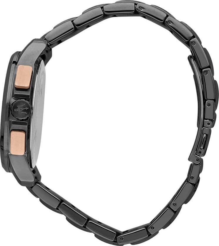 Maserati Successo – Orologio Uomo Solar Acciaio Gun Cronografo (R8873645001) - 4