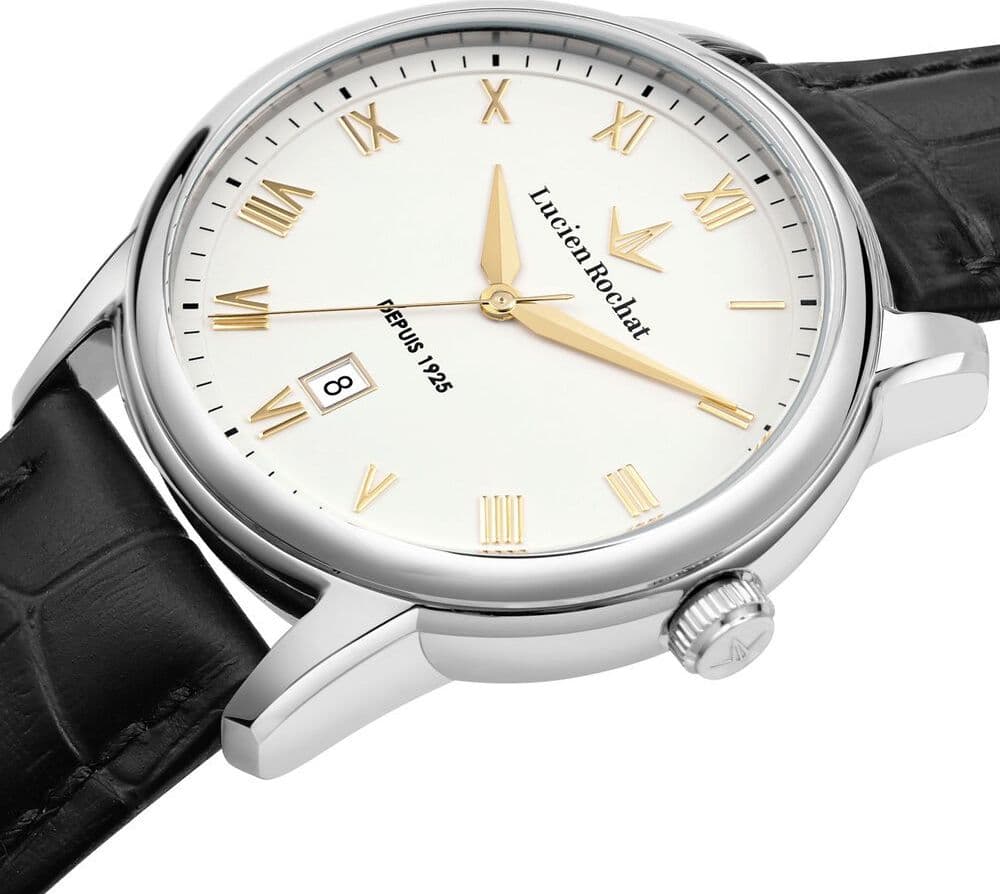 Lucien Rochat ICONIC – Orologio Uomo Pelle Nero Classico (R0451116001) - 2