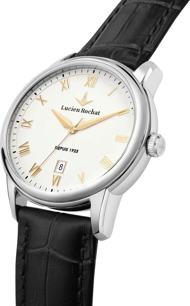 Lucien Rochat ICONIC – Orologio Uomo Pelle Nero Classico (R0451116001) - 3