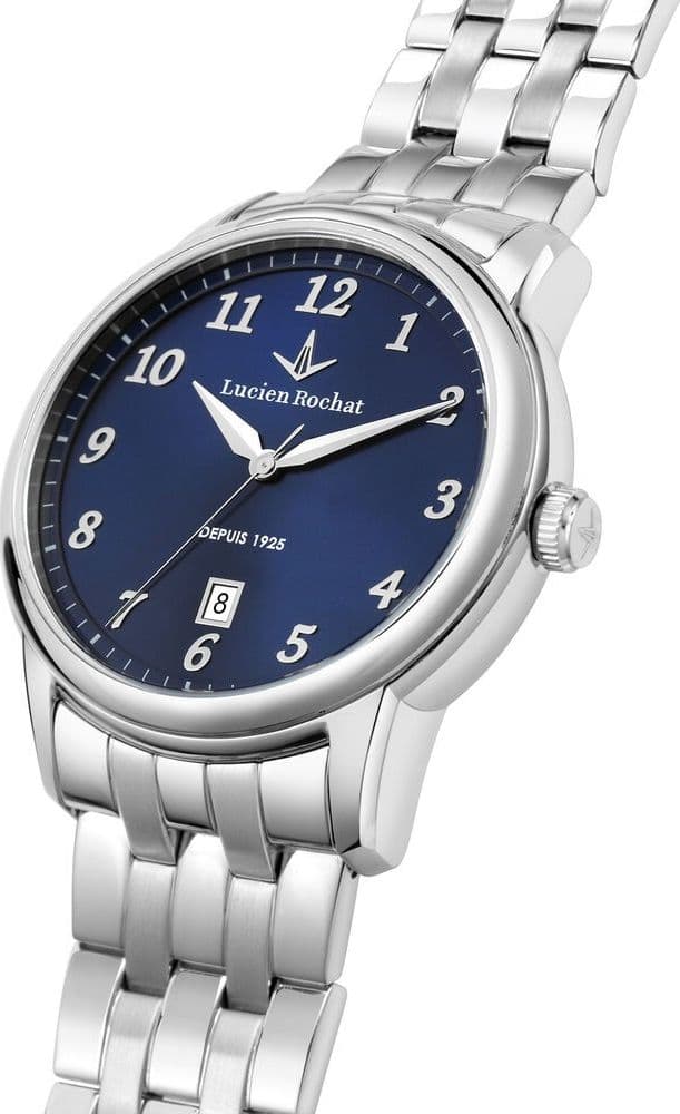 Lucien Rochat Iconic – Orologio Uomo Acciaio Blu con Datario (R0453116002) - 3