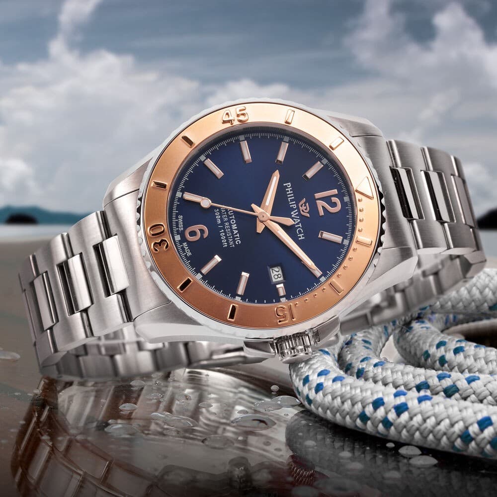 Philip Watch Amalfi Diving Automatico  (R8223218004) - 6