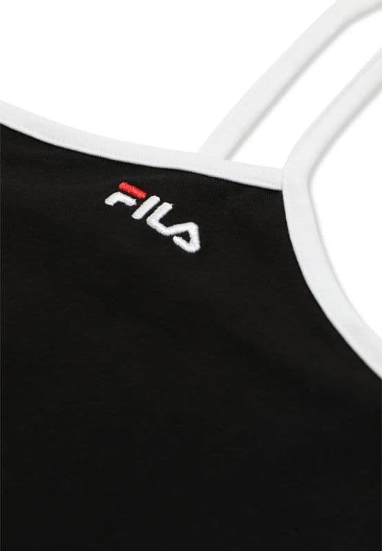 Reggiseno Sportivo Donna FILA Renella, Sport Bra Fitness, Nero - 3