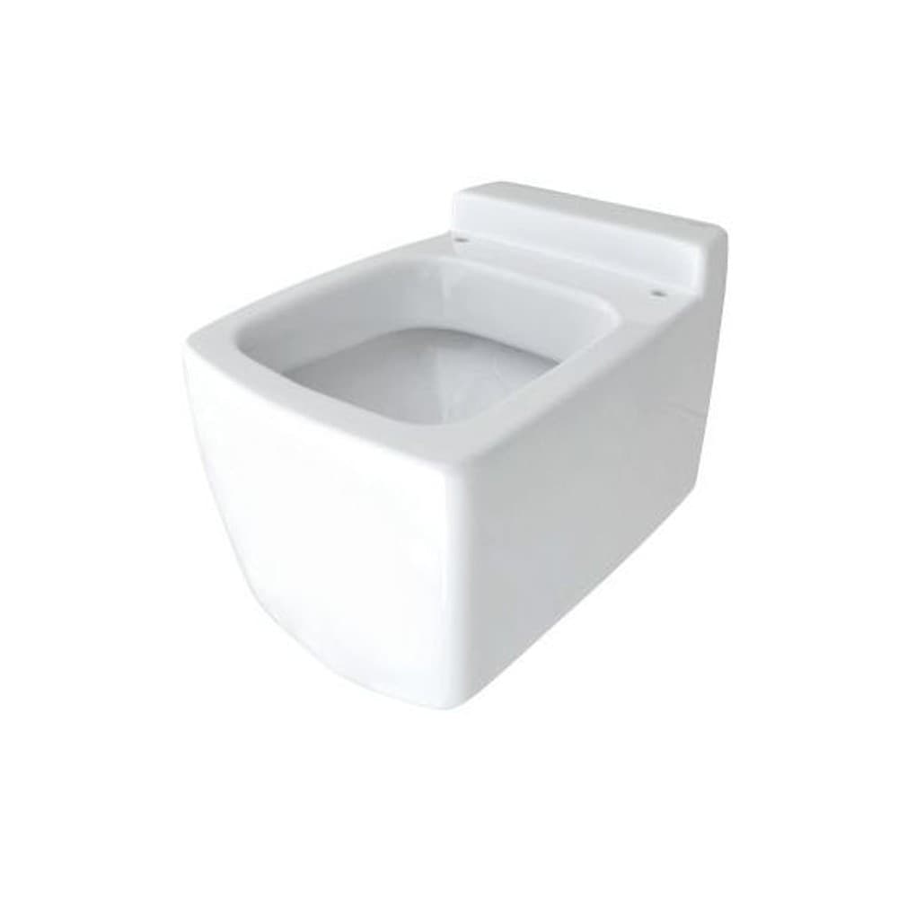 Coppia di Sanitari in Ceramica Vaso WC + Bidet a Pavimento Althea Oceano - 3