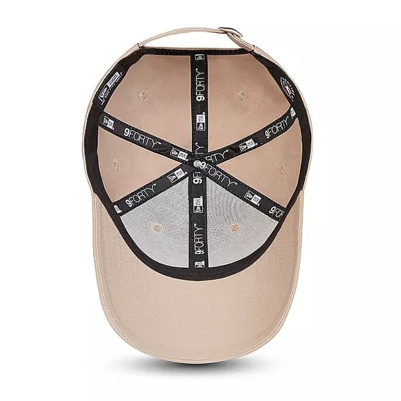 New Era Cappello 9FORTY New York Yankees MLB League Essential Beige 60675512 - 3