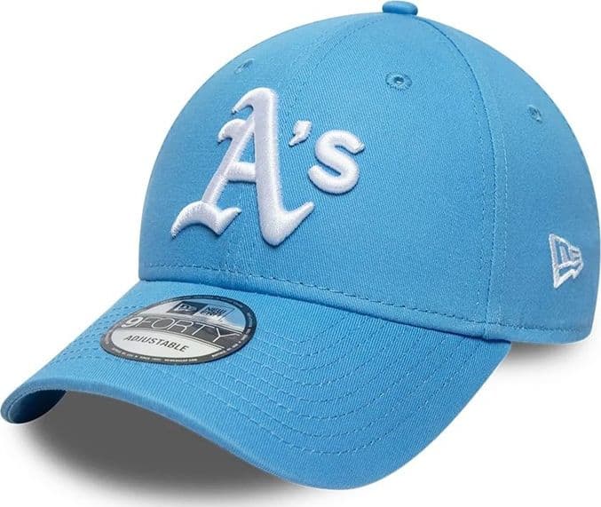 New Era League Essential 9FORTY Oakland Athletics Cap Pastel Blue One Size