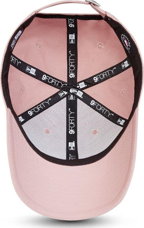 NEW ERA Cappello Donna New York Yankees Rosa Visiera Curva Regolabile Originale - 3