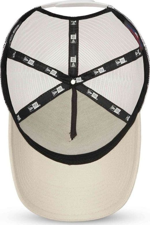 NEW ERA Cappello rete 9FORTY A-Frame Trucker New York Yankees Crema Regolabile - 2