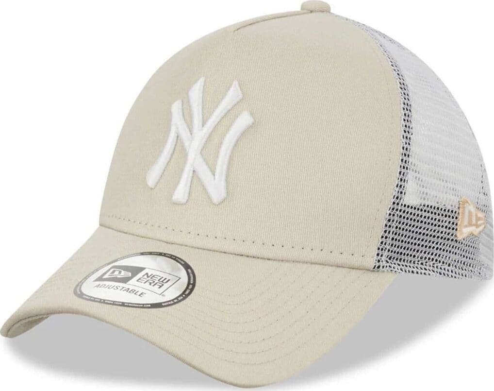 NEW ERA Cappello rete 9FORTY A-Frame Trucker New York Yankees Crema Regolabile - 3