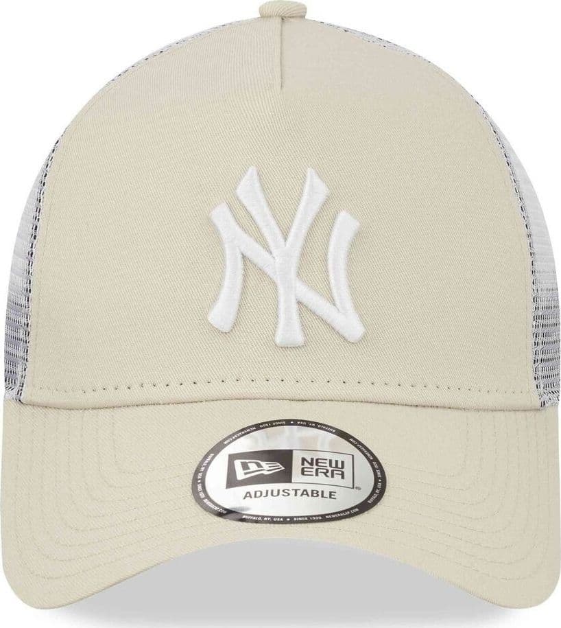 NEW ERA Cappello rete 9FORTY A-Frame Trucker New York Yankees Crema Regolabile - 4