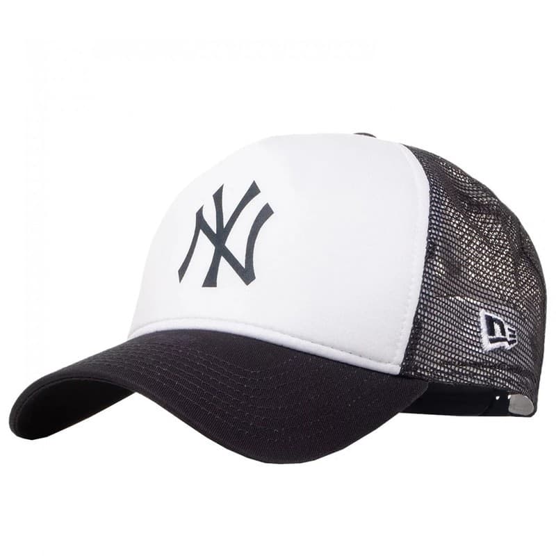 NEW ERA Cappellino rete Team Colour Block Bianco Regolabile Logo Ricamato - 2