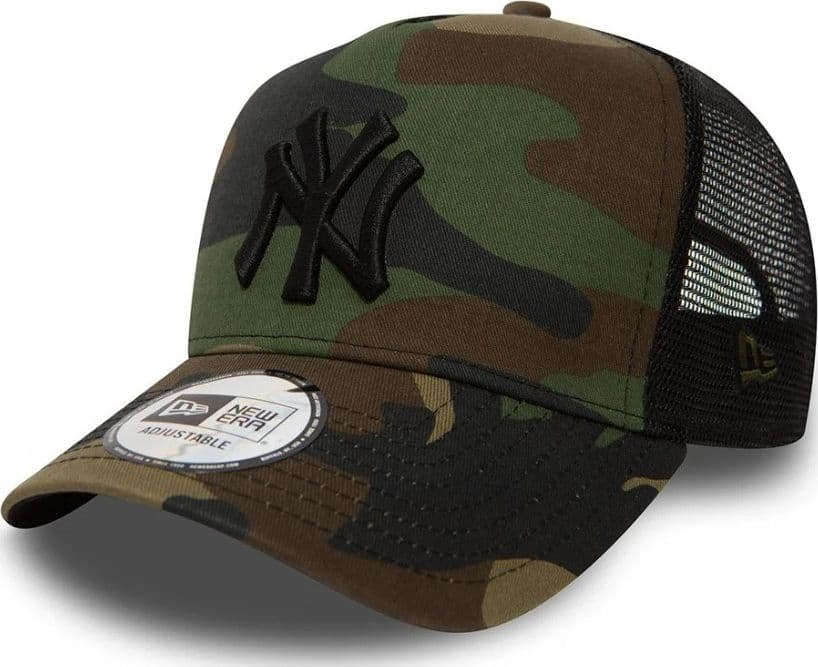 NEW ERA Cappello rete Clean A-Frame Trucker New York Yankees Camo Regolabile - 3