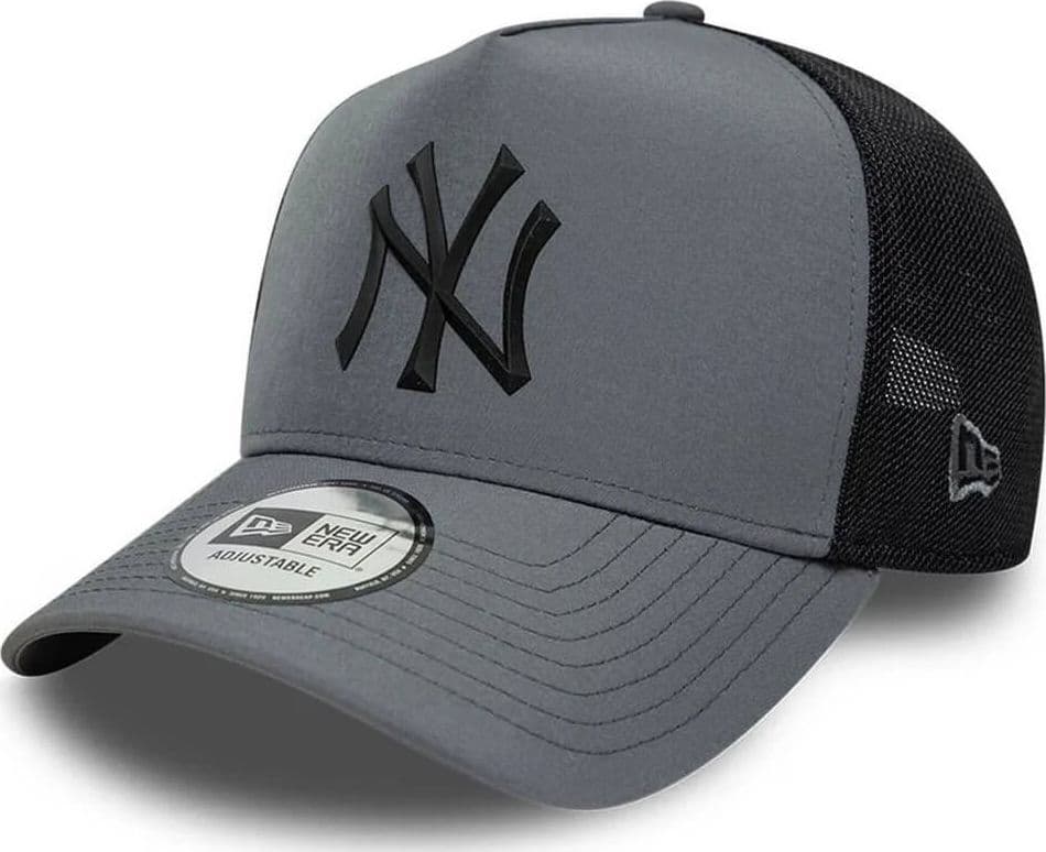 NEW ERA Cappello 9FORTY A-Frame Trucker NY Yankees Steel Clouds Grigio Regolabile - 5