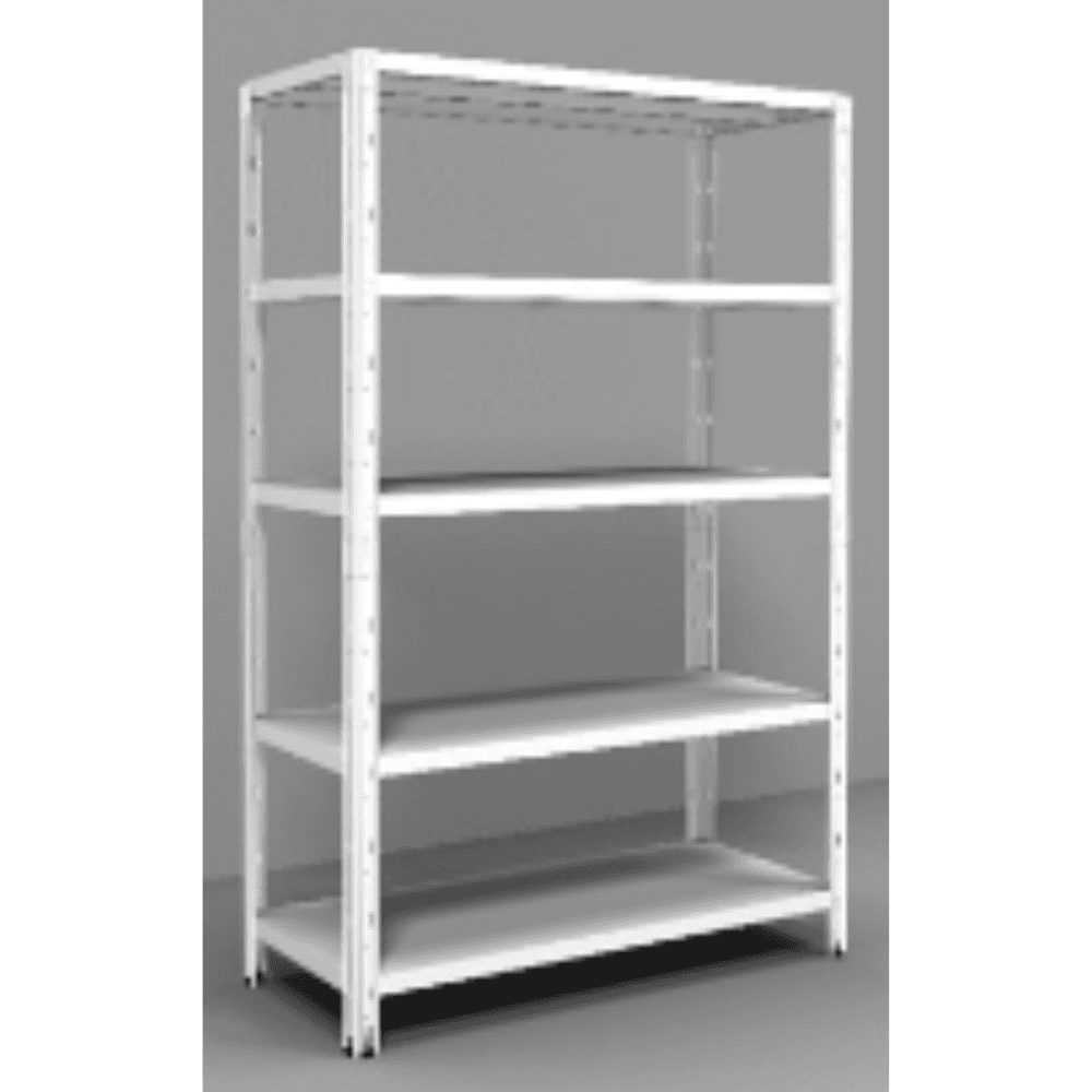 Anemos Crosser Scaffale Ad Incastro In Metallo 5 Piani Rinforzati 100x50x188 cm - 6