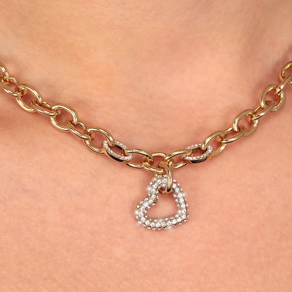 Collana MORELLATO donna Incontri acciaio dorato / cuore (SAUQ04) - 3