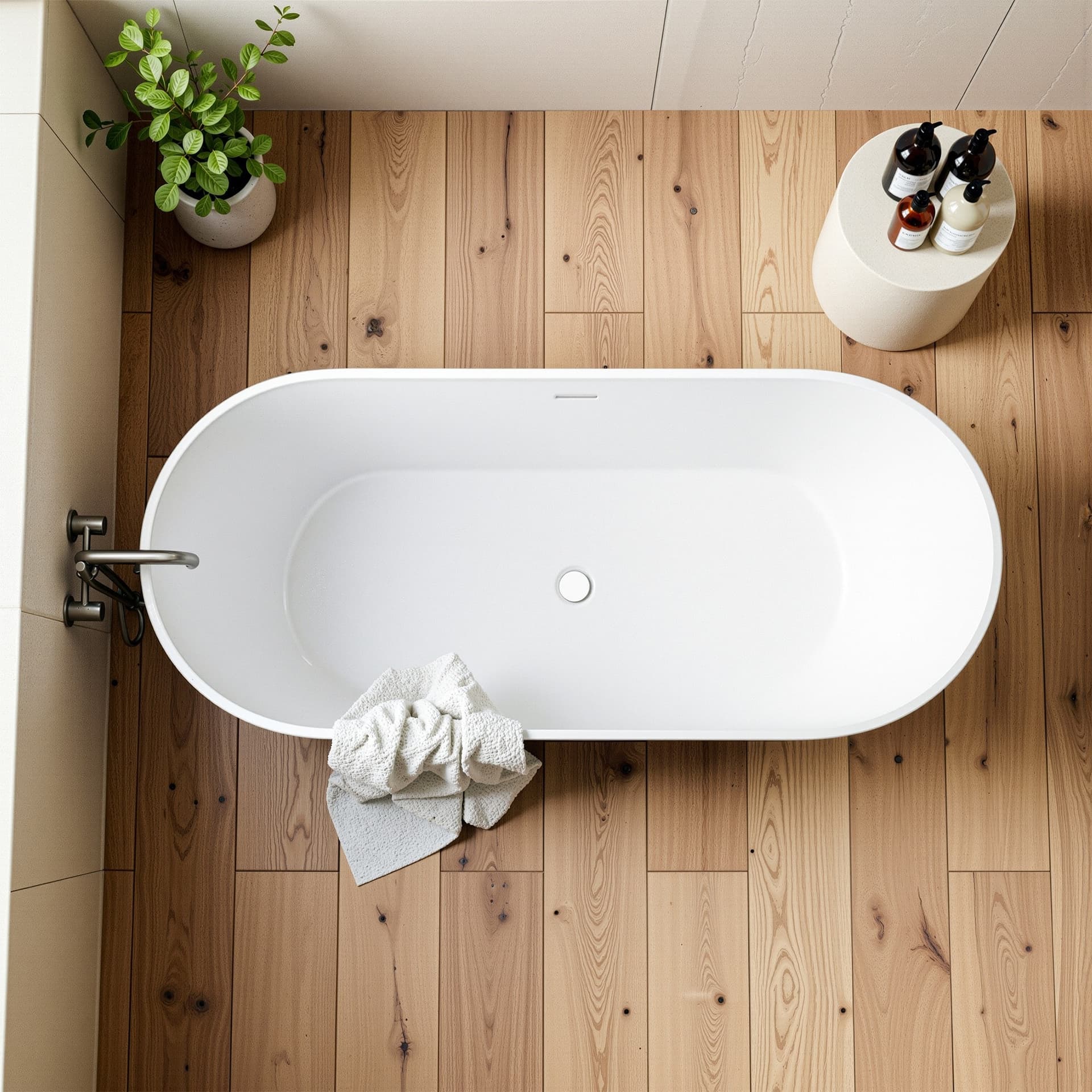 Vasca da bagno free standing Blu 160x73 BLUE MOON - 7