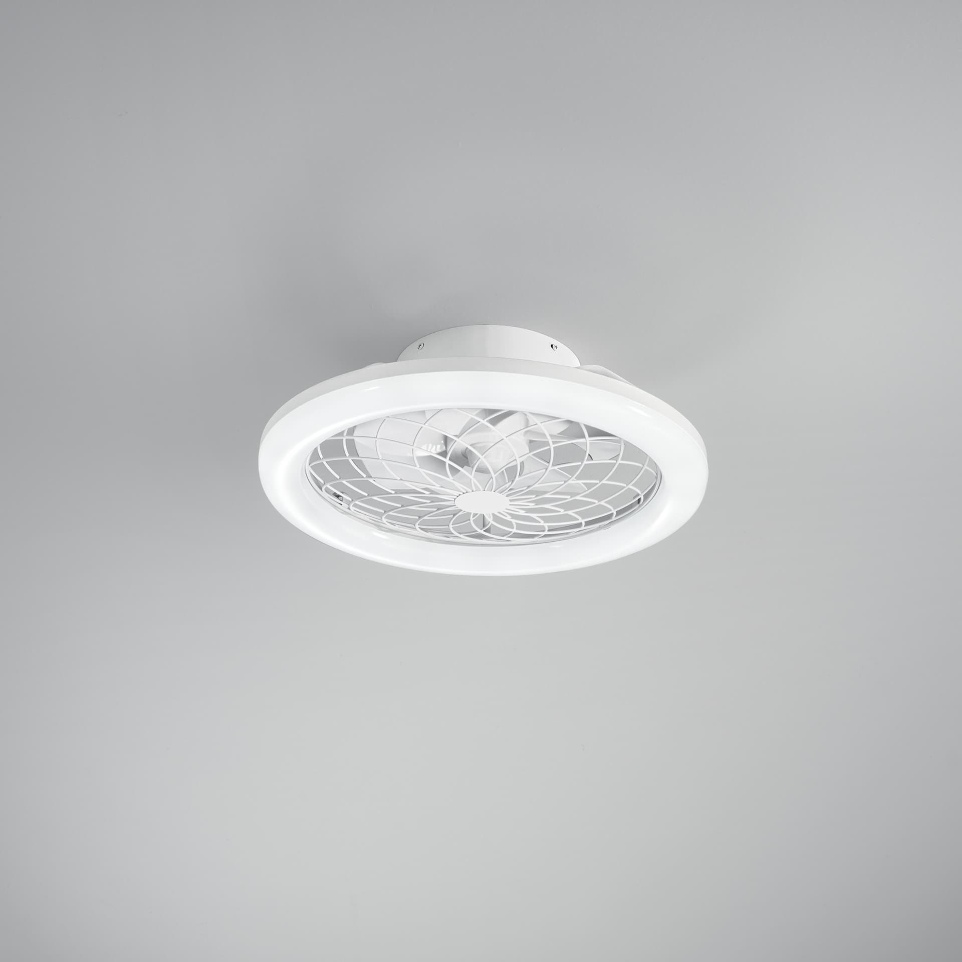 Plafoniera LED 40W con Ventilatore Bianca con Telecomando - 5
