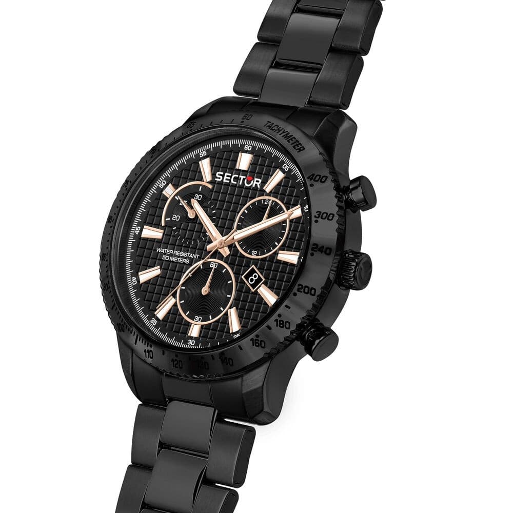 Sector 270 – Orologio Uomo Cronografo Nero Acciaio (R3273778001) - 3