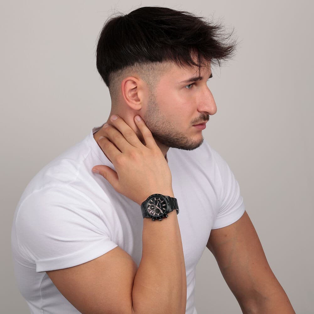 Sector 270 – Orologio Uomo Cronografo Nero Acciaio (R3273778001) - 6