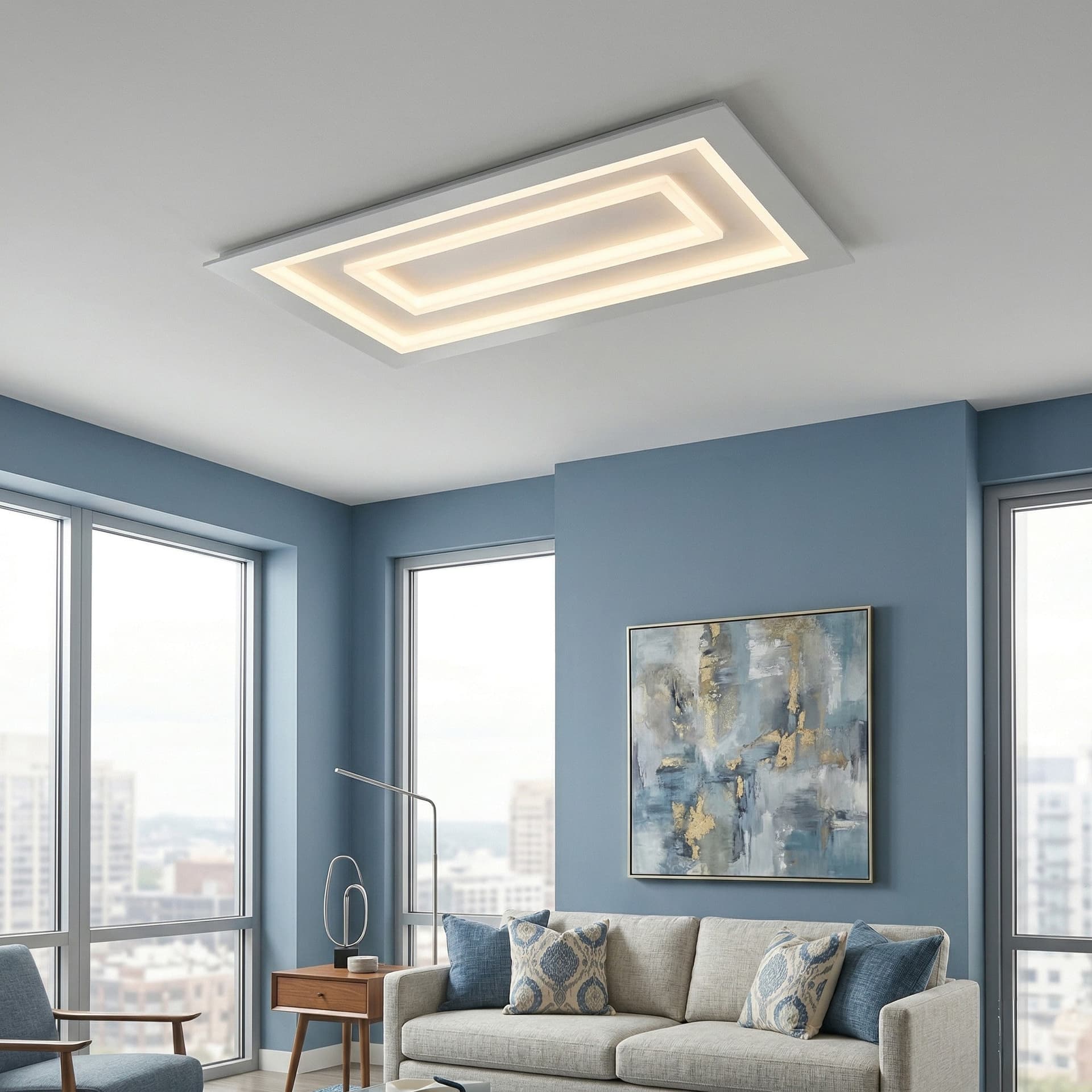 APPLIQUE LED HYPNOTIC BIANCA 20W 2640LM CCT 35X5X20CM