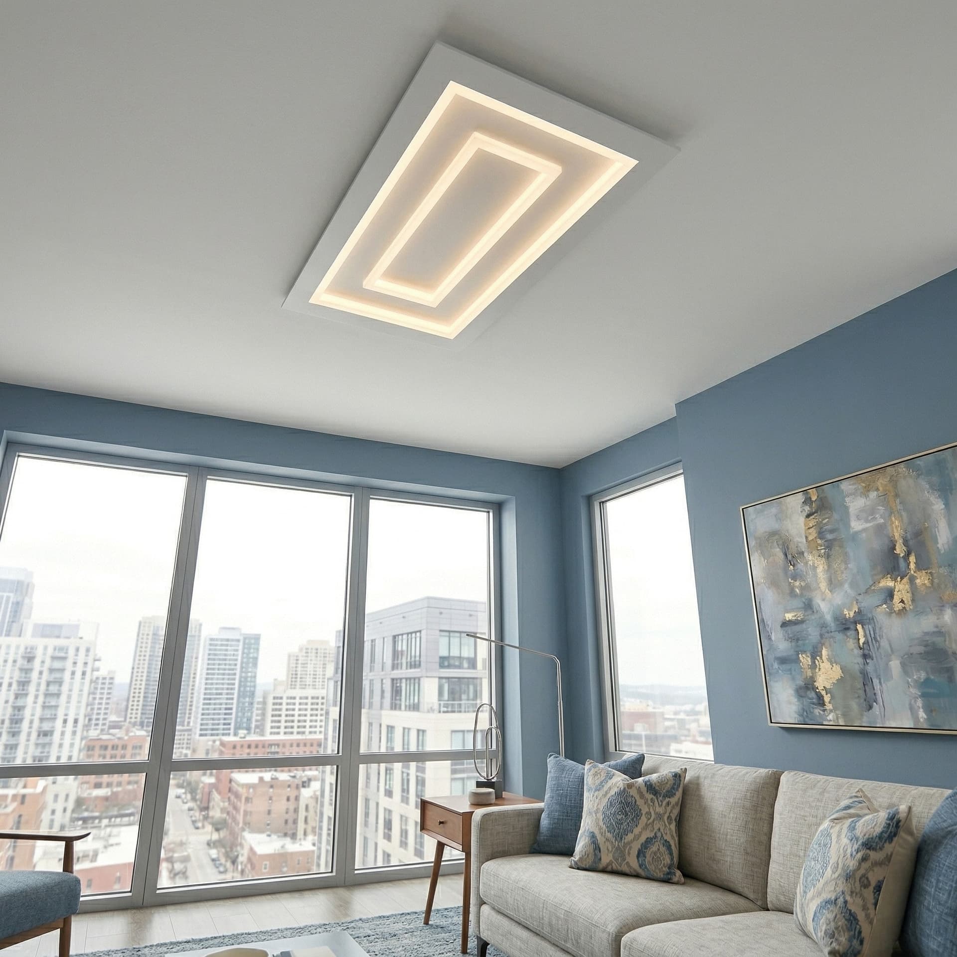 APPLIQUE LED HYPNOTIC BIANCA 20W 2640LM CCT 35X5X20CM - 5