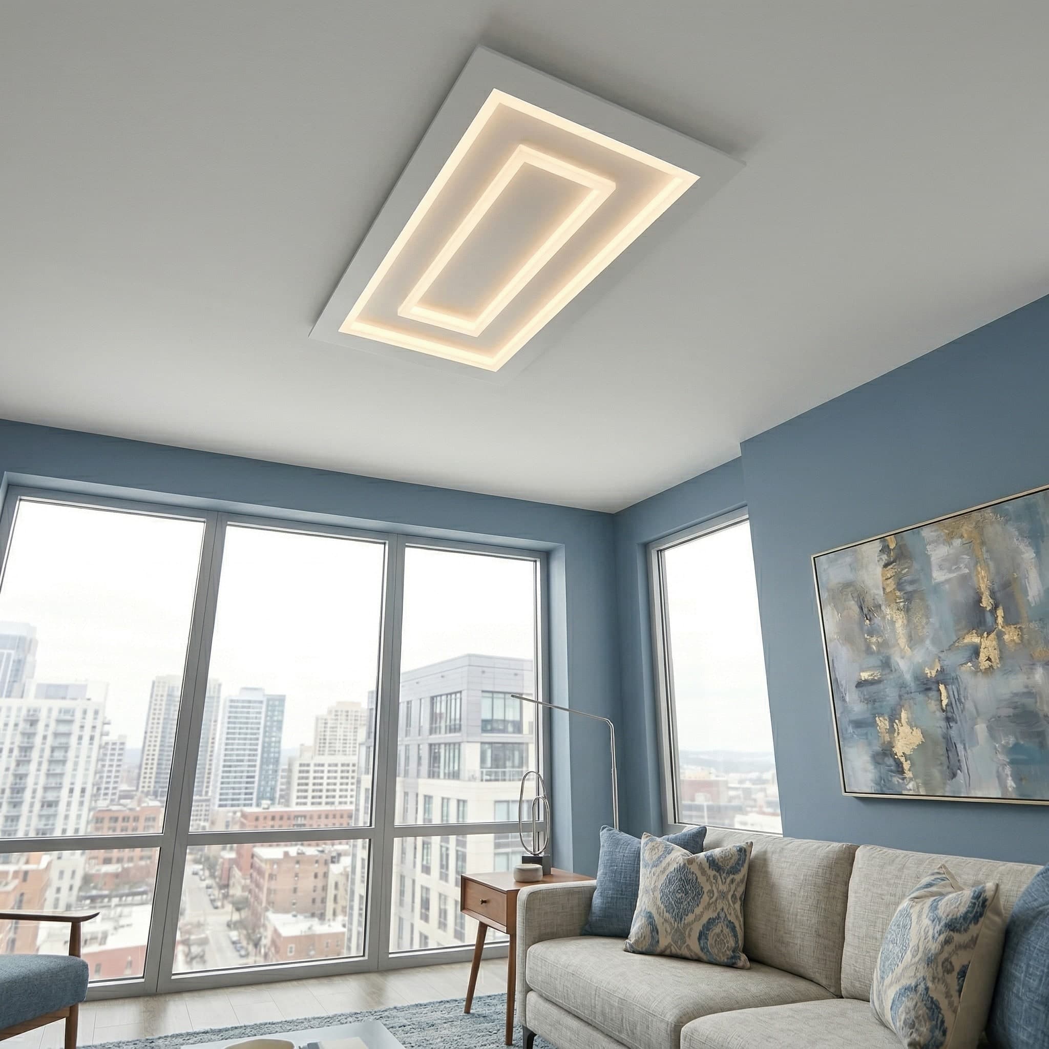 APPLIQUE LED HYPNOTIC BIANCA 20W 2640LM CCT 35X5X20CM - 5