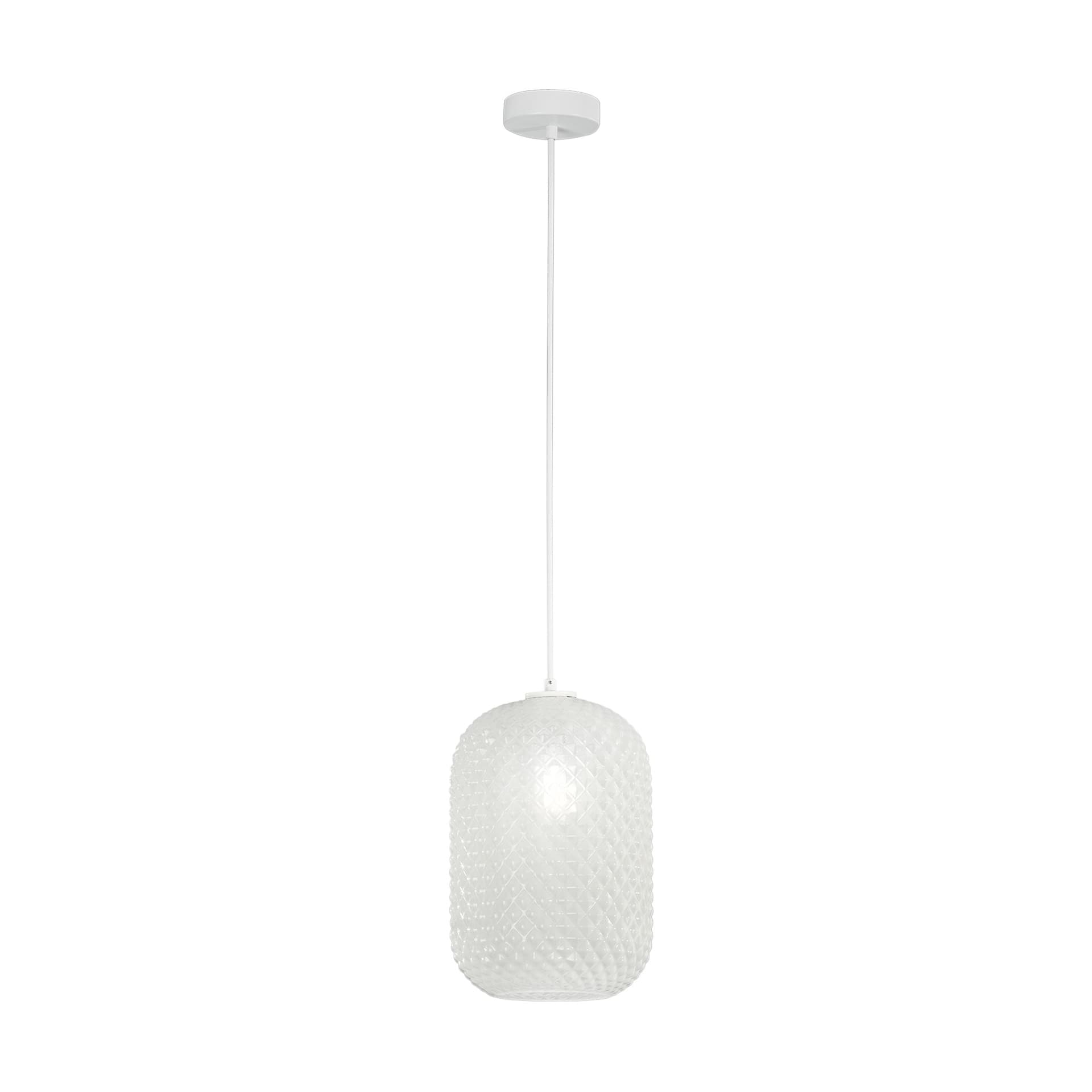 Sospensione Lampadario ovale design moderno in vari colori 1XE27 - 14