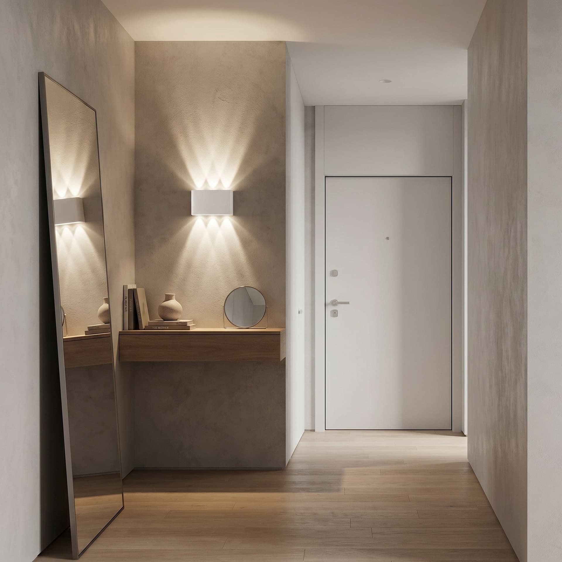 Applique Moderna LED Bianca o Nera - 11