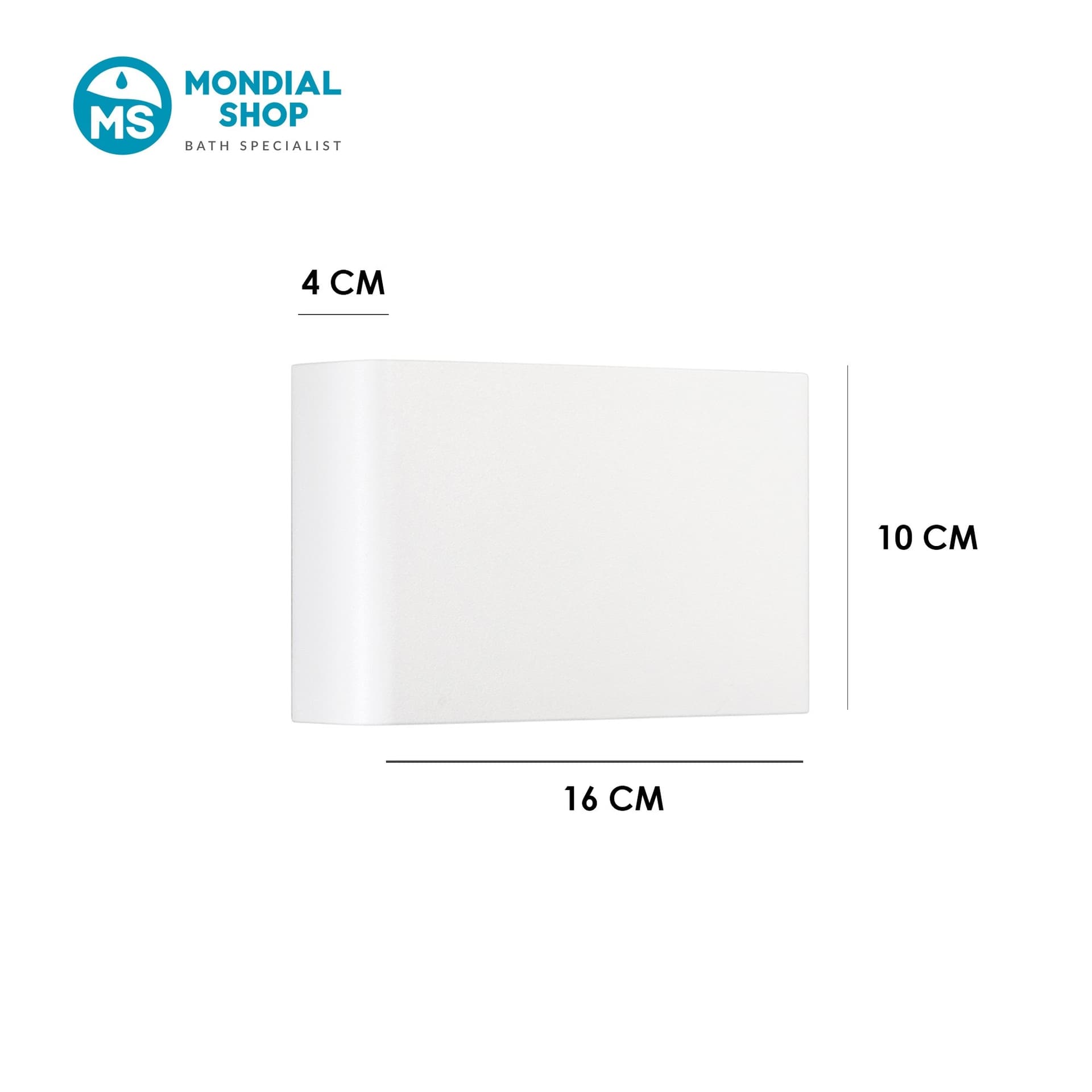 Applique Moderna LED Bianca o Nera - 12